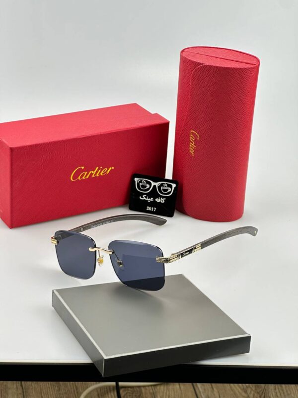 عینک آفتابی یونیسکس کارتیر cartier - Image 2